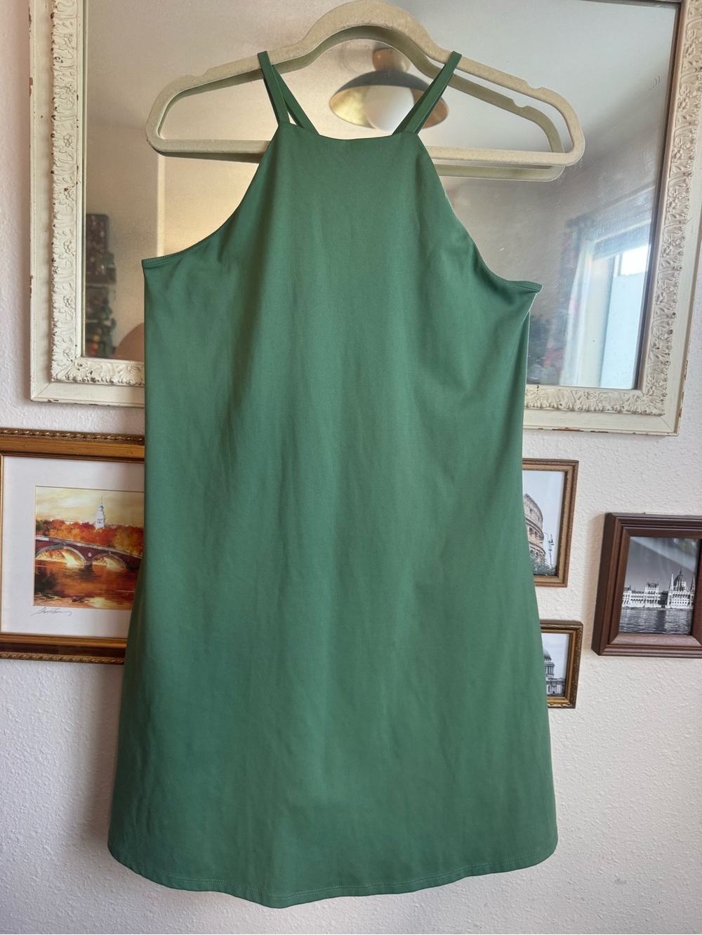Madewell Green Exercise Dress